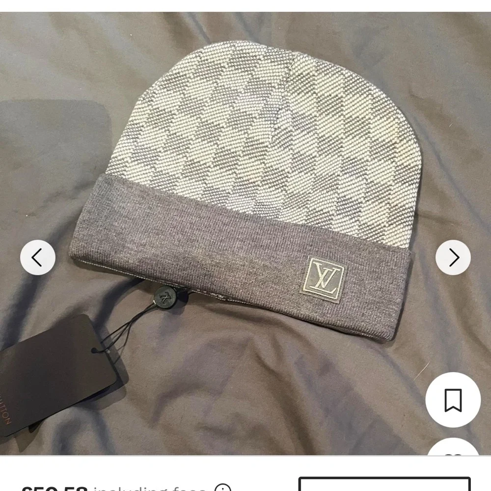 Louis Vuitton | Accessories | Louis Vuitton Gray And White Knit
